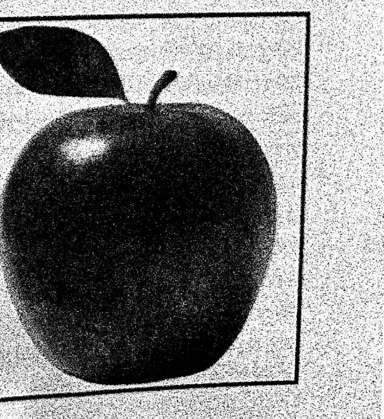 Apple image used for fruit trataka