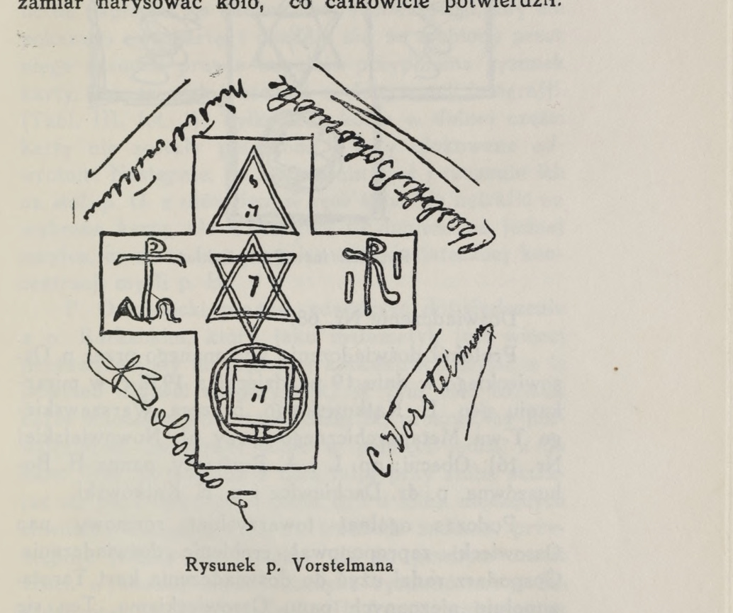 Drawing by C. Vorstelman used in Experiment No. 67