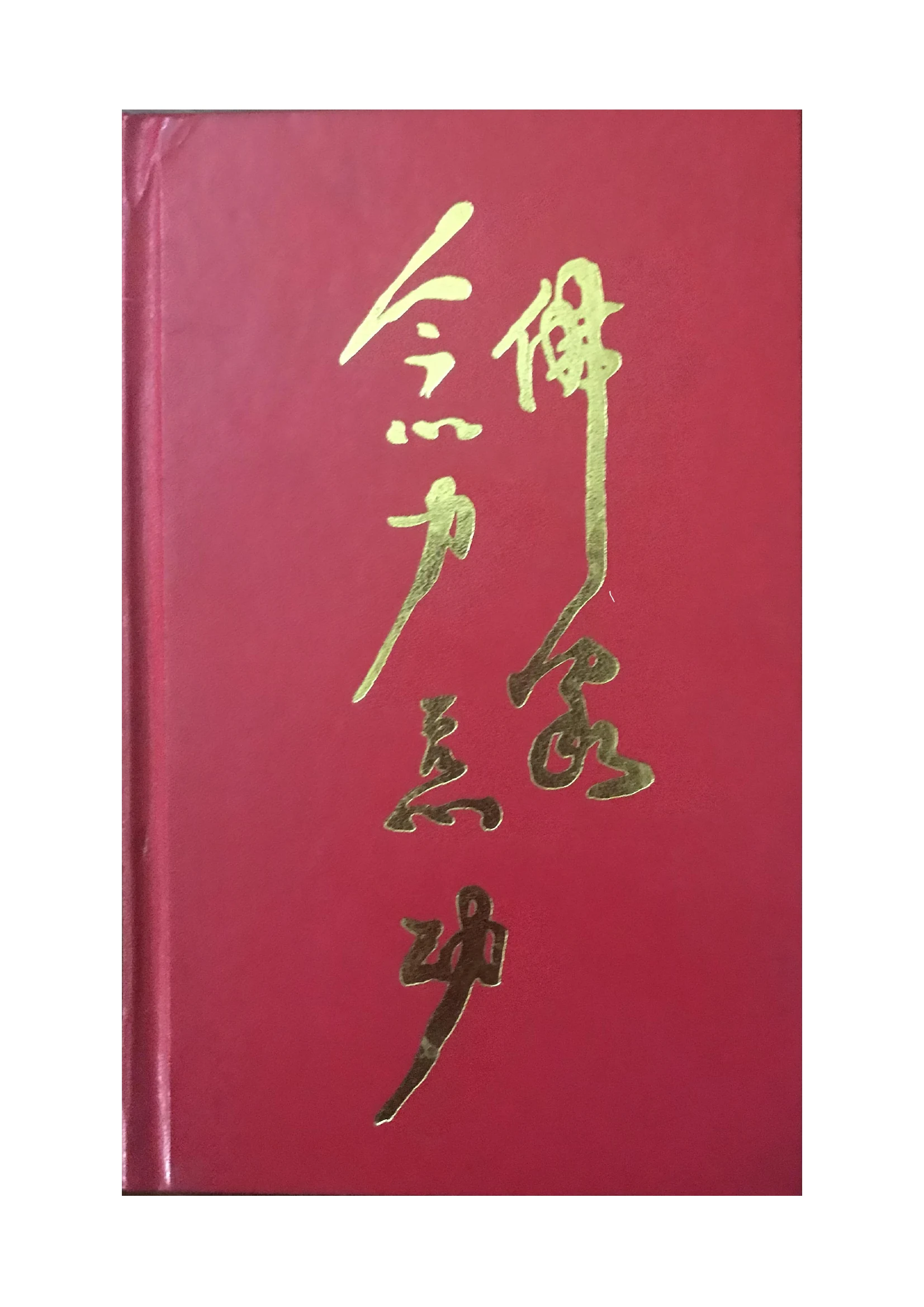Original red title cover of Buddhist Mental-Power Qigong