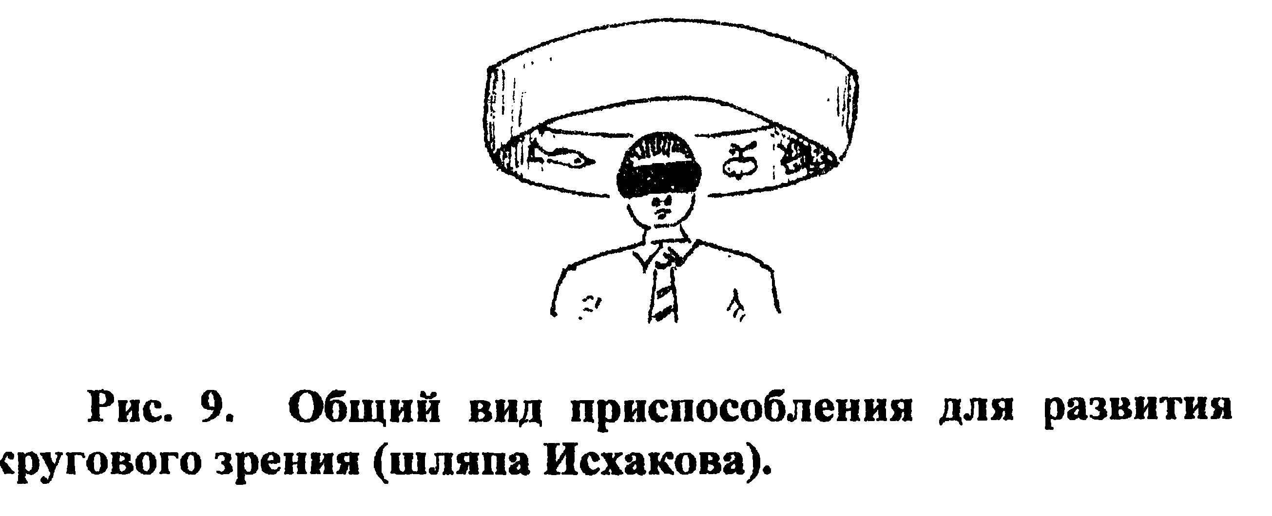 Figure 9: Iskhakov helmet for developing circular vision