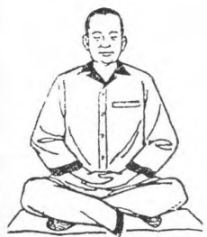 Natural cross-legged sitting